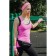 Lightning waist bag, external pocket, black color