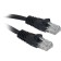 Buro UTP 4 pairs CAT5E CCA Molded 20M Black RJ-45 (M) -RJ-45 (M)