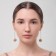 Hanging earrings “wandered ball”, lilac color in gold, 6.5 cm
