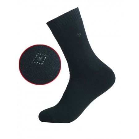 Set of men's socks, size 27, black color - 4 pairs-1