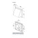 The output of the wall zein, 170 x 170 mm, d = 125 mm, with a check valve, brown