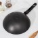 Pan Wok, D = 24 cm, removable handle, anti -stick coating, black color