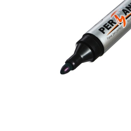 Permanent marker 3.0 mm, green, round tip-2