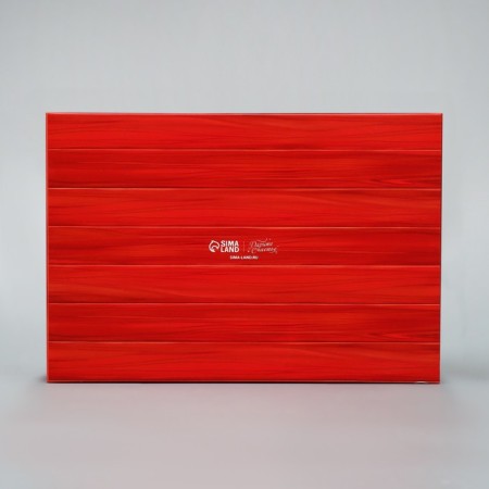 Capcake box folding with bilateral application "New Year's Post", 25 x 17 x 10 cm, New Year-6