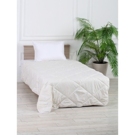 Blanket 2 joint venture "Sheep wool", size 172x205 cm, tick