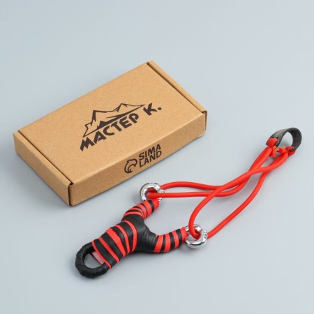 Ninja slingshot Metallic in a braid, mix-4