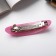 Hair hairpin "Ophelia" stripes diagonal, 9 cm, mix
