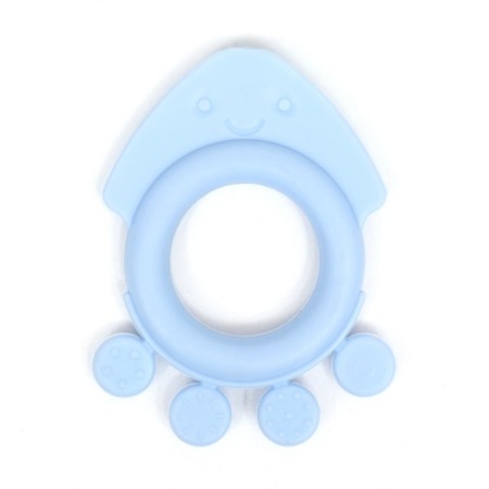 Dog toy "Calmar", TPE, 8 cm, blue-1
