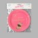 Disposable paper plate "Happy Birthday" pesel, set 6 pcs, 18 cm