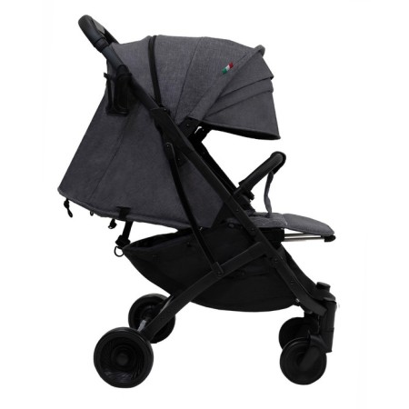 Walking stroller Sweet Baby Compatto, Grey color-8
