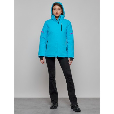 Ski jacket female, size 48, blue color-18