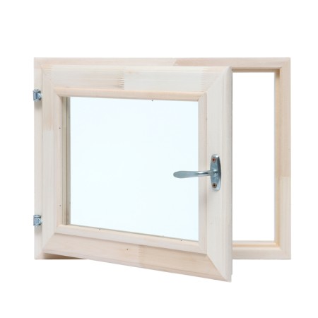 Window, 40 × 50cm, double glass of linden-5