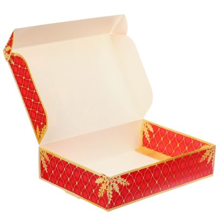 The box is folding, "Happy New Year", 21 x 15 x 5 cm, cold heart-3
