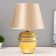 Table lamp "Certes" E14 40W gold 22x22x34cm
