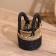 Wicker basket 11x11x15 cm