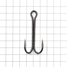 The hook Namazu Double Hook Long, size 2 int, BN color, double, 50 pcs.