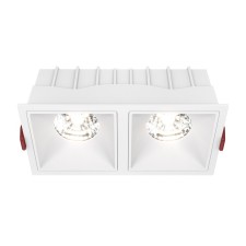 The built-in lamp Technical DL043-02-15W4K-SQ-W, LED, 30 W, 167x85x63 mm, 2500 lm, 4000k, white