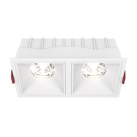 The built-in lamp Technical DL043-02-15W4K-SQ-W, LED, 30 W, 167x85x63 mm, 2500 lm, 4000k, white