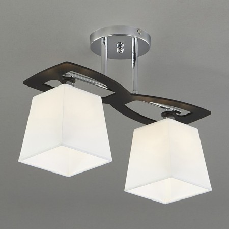 Ceiling lamp 2x60W E27, size 43x17.5x28 cm-3