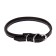 Round leather collar, 31 x 1.5 cm, Osh 25-27 cm, Mix flowers