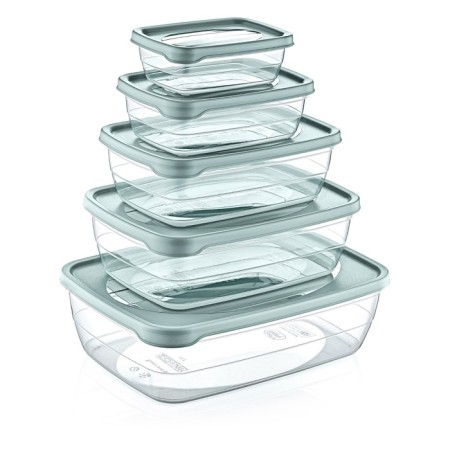 A set of food containers Hobbylife Trend, 5 pcs, color mix-1