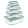 A set of food containers Hobbylife Trend, 5 pcs, color mix