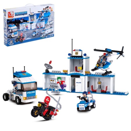 Designer "Police Party", 2 assembly options, 572 parts