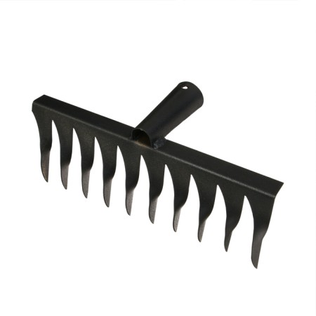 Robble straight, twisted tooth, 10 tooths, metal, tiles 28 mm, without cuttings, mix
