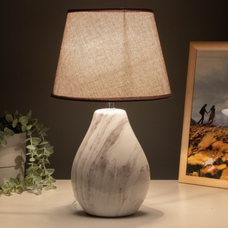 Aletta table lamp E14 40W gray 22x22x38 cm Risalux-2