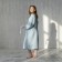 Shifu robe, size l, blue color