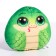 Soft toy "Snake", green, for the New Year