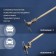 Magnet Armonic telescopic tundra, diameter 15 mm, 200 - 690 mm, up to 1.5 kg