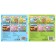 A set of coloring on numbers with stickers "Animals", 2 pcs. 16 p.