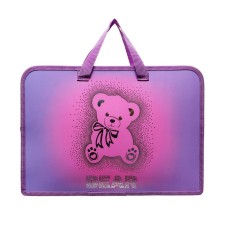 Folder with A4 handles, 340 x 245 x 75 mm, plastic, handles, PT-14-4-12 