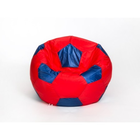 The ball "ball" is large, diameter 95 cm, red-blue color, raincoat