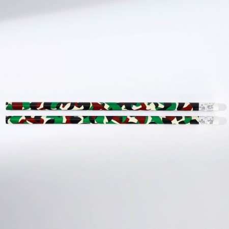 Gift set "Happy Defender of the Fatherland Day" Notepad A6, badge, stickers and pencils 2 pcs-7