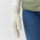 Women's mittens MIST with rabbit wool, rr 22 cm, col. lactic