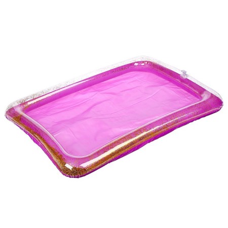Inflatable sandbox for the playground, with sparkles, 60x45 cm, lilac color-1