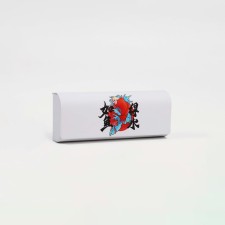 Magnet glass case, white color