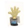 Award figure for graduation "Graduate of kindergarten", plastic, 6.5 x 10.5 x 4 cm.