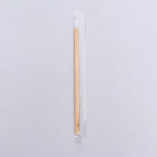 Wooden stirrer in individual packaging, 14 cm, set 250 pcs