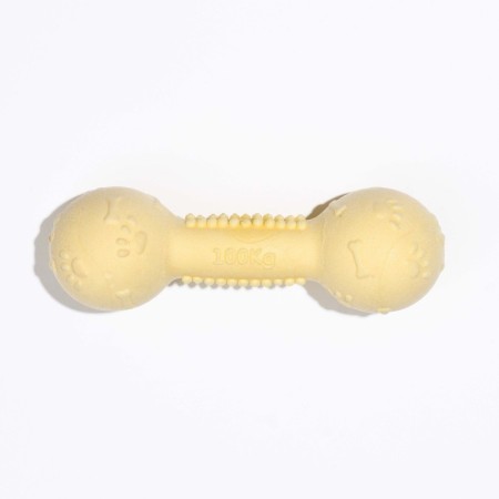 Toy floating for dogs "topant" Piggon Premium, foamed TPR, 11.5 cm, yellow-1