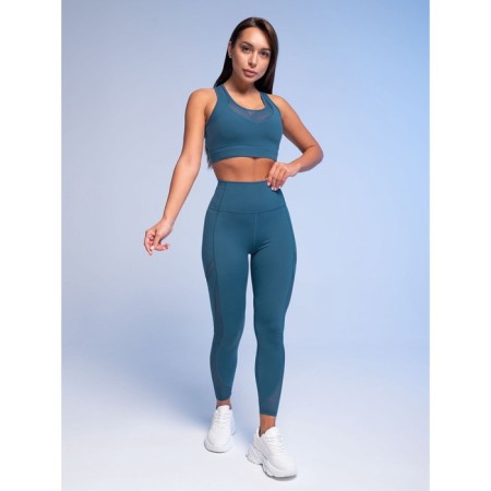 T-shirt-top sports female, size m, color sea wave-5