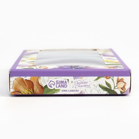 Botanika chocolate box, with a window, 16.4 x 8.4 x 1.7 cm-3
