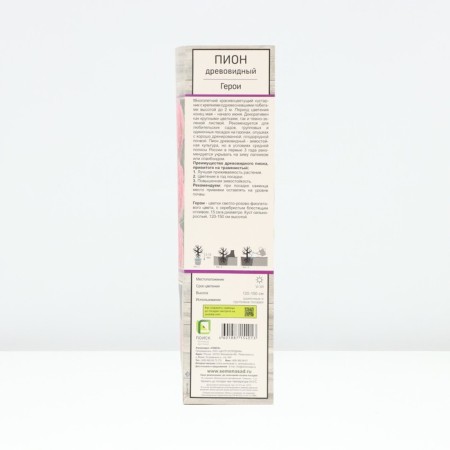 Pion tree "Heroes", tube, 1 pc, spring 2024-1