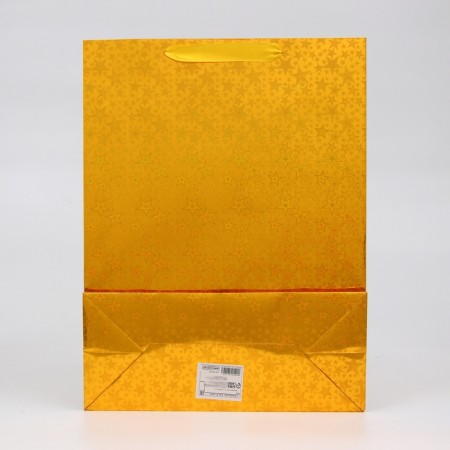 Package Hologography with the window "Heart", "Golden", l 40 × 30 × 13 cm set 1 pc.-1