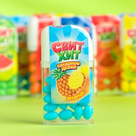 Drage Sugar "Sweet Hit", Assorted, 12 g-5