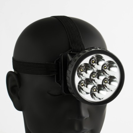 The flashlight "Master K.", 7 Led, 1 mode, 7.5 x 6.3 cm, 3 aa-2