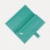 Women's wallet on the button, turquoise color