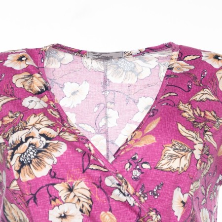 Women's dress, lilac color, size 52-7